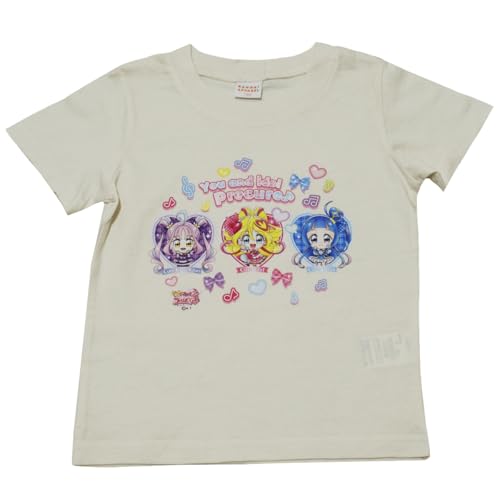 乐天商城 - [バンダイ] クラシック sg8822 キミとアイドルプリキュア 半袖Tシャツ プリキュア キッズ アイボリー 送料無料