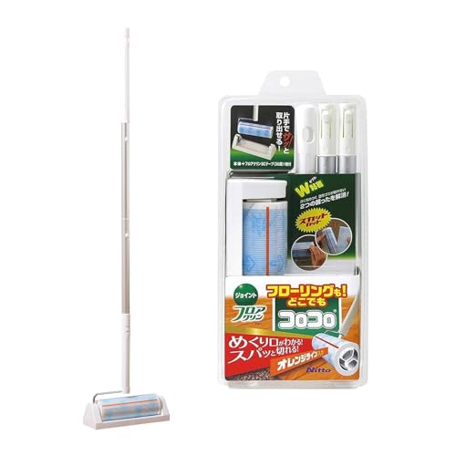 ニトムズ コロコロ 本体 L フロアクリン SC 30周 1巻入 ロング スパっと切れる 長さ調節可能(26cm~96cm) 収納トレイ 送料無料