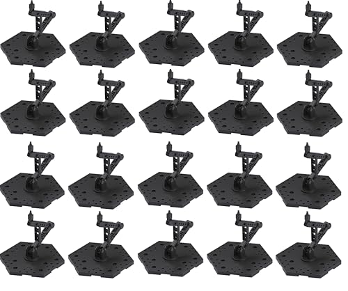 20個セットブラック/幅40cm x 長さ15cm x 高さ30cm/ー・※本商品ページはセット販売用です。1BOX=20個入り。※本商品ページはセット販売用です。1BOX=20個入り。 ■新コンセプトの拡張性抜群なアクションべ—スが登場！ ■支柱（短）と台座が付属。 ■豊富なジョイントパーツとサポートパーツが付属。 【付属品】 ■ベースパーツ×1 ■支柱パーツ（短）×1 ■ジョイントパーツ各種 ■その他サポートパーツ各種 【商品内容】 ■成形品×2 ■取扱説明書×1