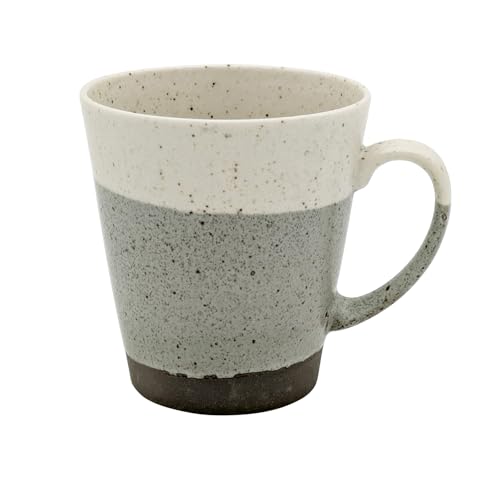Rakuten - 美濃焼 マグカップ コップ 約300ml 掛分 グレー 日本製 133-61827 送料無料