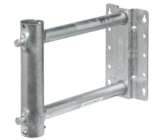 樂天商城 - マスプロ電工 サイドベース UHFアンテナ(1台)設置用 適合マスト22~25.4mm SB22S 送料無料
