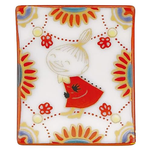 MOOMIN(ムーミン) 九谷焼 箸置き リトルミイ 約4×3×1cm 瓔珞紋 Kutani 和食器 ギフト プレゼント 誕生日 母の日 送料無料