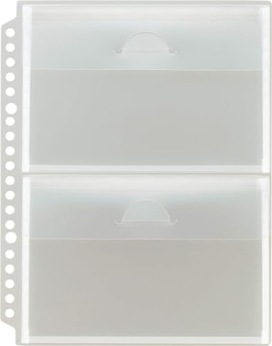 乐天商城 - ライオン事務器 ポッケde整理 なんでもポケット 2ポケット A5 片面ポケット NP-52M 送料無料