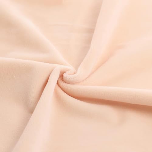 乐天商城 - KIYOHARA 推しぬい ぬいクロスボア ぬいぐるみ用 生地 巾145cm× 50cmカット WP ホワイトピーチ NUIF02-50 送料無料