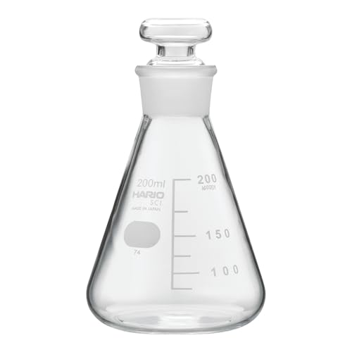 -/容量(mL):200/-・パッケージ個数:1・●JIS規格品との互換性あり(TS27)●耐熱性、化学的特性に優れた高品質な耐熱ガラスを使用したフタつき三角フラスコです。