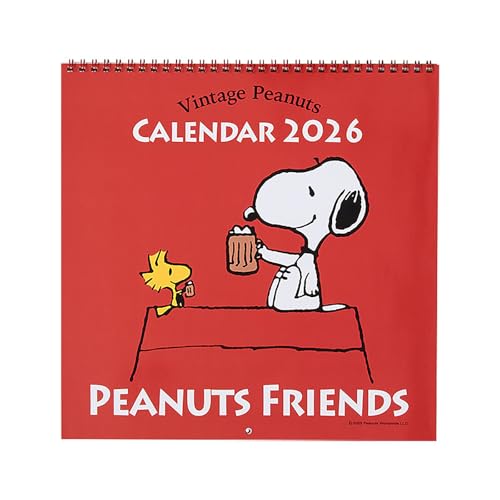 サンリオ(SANRIO) ウォールカレンダーL 2026 スヌーピー 紙 壁掛け 622702 送料無料