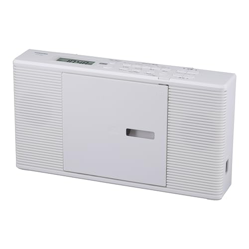 2)スリム&コンパクトモデルホワイト/-/TY-C260(W)・Color:ホワイトStyle:2)スリム&コンパクトモデル・パッケージ個数:1・縦型でスリムなデザイン・語学学習に便利な機能が充実！・Bass機能搭載。高音質スピーカーで聴きやすい！・お好み選局ボタンでラジオ選局もかんたん！・便利なスリープタイマー付◆縦型でスリムなデザイン 縦型スリム形状なので、机上や出窓などのスペースにおいても邪魔になりません ◆語学学習に便利な機能が充実！ 「リピート」「プログラム」「ランダム」再生機能はもちろんのこと、CDを止めて電源を切っても続きから再生できる「レジューム再生」機能や、聴きたい場所を繰り返し再生する「A-Bリピート」、CDの10トラックずつスキップできる「＋10スキップ」など、コンパクトながら語学学習に便利な機能が充実しています ◆Bass機能搭載。高音質スピーカーで聴きやすい！ 1.5W+1.5Wのスピーカー搭載でしっかり大音量で聴きやすいことに加え、「Bass」機能を搭載。音楽鑑賞時、お好みに応じて低音を強調できます ◆お好み選局ボタンでラジオ選局もかんたん！ ボタン一押しで登録もらくらく！ラジオ選局が簡単にできます（AM5局/FM10局） ◆便利なスリープタイマー付 最大120分まで設定できる「スリープタイマー」付き。設定した時間になると、自動的に電源が切れるのでおやすみ時にも安心です ◆使える外部入力端子 外部機器を接続し、本体のスピーカーで音楽を楽しめます
