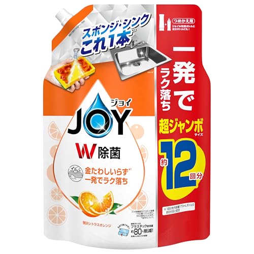 Rakuten - P&G P&G除菌ジョイコンパクト 贅沢シトラスオレンジ 詰替超ジャンボ1550ml 送料無料