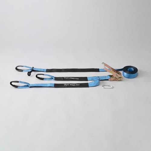 エスコ(Esco) 50mmx5.0m/600kg ベルト荷締機(ラチェット式/二股) EA982AG-11 送料無料