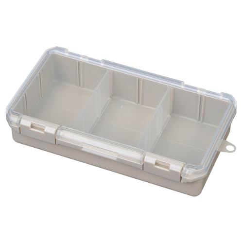 JEJアステージ 推し活 収納ケース グレージュ 仕切板付 コレクションケース深型230HF 持ち運び 缶バッチ アクリルグッズ キーホ 送料無料