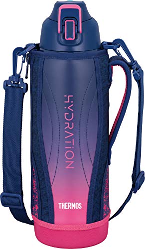 Rakuten - サーモス 水筒 真空断熱スポーツボトル 1.5L ネイビーピンク 保冷専用 FHT-1501F NV-P 送料無料
