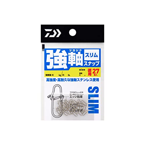Rakuten - ダイワ(DAIWA) 強軸スナップ スリム M 徳用 送料無料