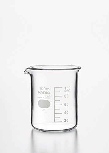 柴田科学 HARIO(ハリオ) ビーカー 目安目盛付 100mL B-100 SCI 1個 送料無料