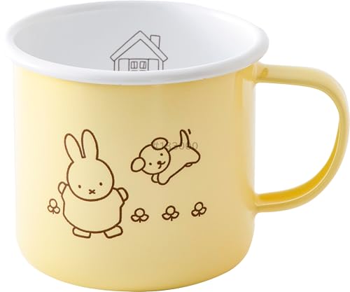 Rakuten - 富士ホーロー ミッフィー パステル マグカップ 8cm イエロー だんす miffy 琺瑯 送料無料
