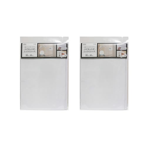 ���¥���ӥ� �ޥ��ͥåȤ�Ž��륷���� �ۥ磻�� 20cm��30cm 2�祻�å� ����̵��