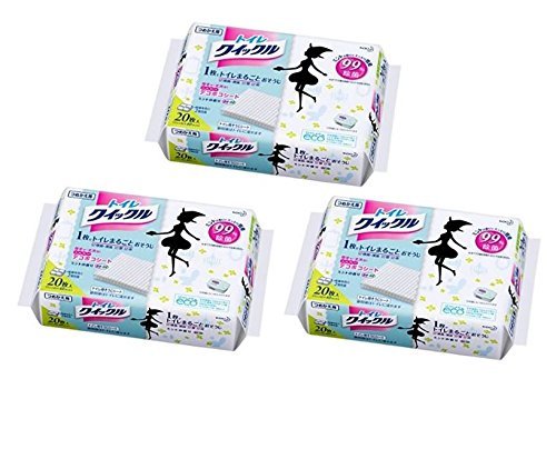 Cigarette Case - 【まとめ買い】 花王 トイレクイックル つめかえ用 ジャンボパック 60枚 （20枚入 × 3個） 送料無料