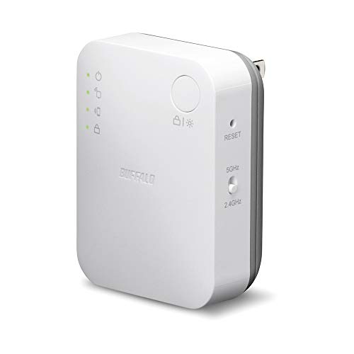 バッファロー WiFi 無線LAN 中継機 Wi-Fi5 11ac 433+300Mbps コンセント直挿しモデル 簡易パッケージ 日本 送料無料