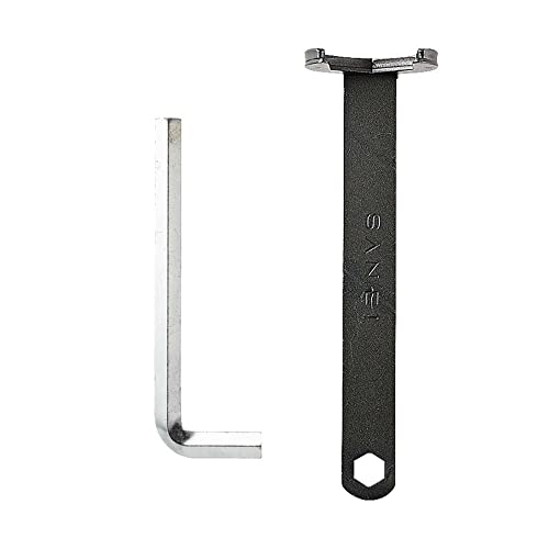 SANEI(サンエイ) ナット締付工具 対辺約38mm 水栓取付 六角スパナ付 長さ210mm PR357 送料無料