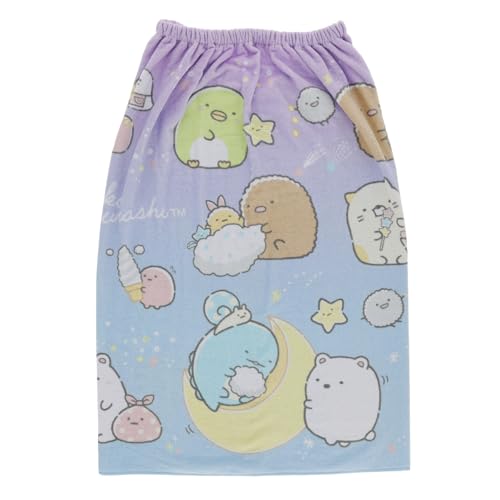 Rakuten - 丸眞 80cm丈 巻きタオル すみっコぐらし きらきらお星さま 制菌加工 紫外線遮蔽加工 女の子 6575046900 送料無料