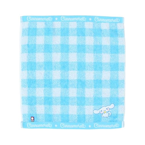 ハンドタオルハンドタオル シナモロール/約幅34cm×高さ36cm/449709・Color:ハンドタオル シナモロール・本体サイズ：約幅34×奥行0.5×高さ36cm。主な材料・原料：綿100%・(C) 2025 SANRIO CO. LTD.　著作 株式会社サンリオ商品紹介 使うたびうれしい気持ちになれる今治タオル。チェック柄の上にシナモンのアップリケをオン。永く愛用したくなるふんわりやわらかな風合い。 安全警告 最初若干色落ちすることがありますので、初めのうちは必ず単独でお洗いください。/漂白剤は使わないでください。/タンブラー乾燥はお避けください。/プール水に含まれる消毒用塩素の影響で色が落ちることがありますのでご注意ください／【シシュウ枠が残る場合】製造工程の特性上、シシュウ枠跡が残る場合がありますが、ご了承ください。
