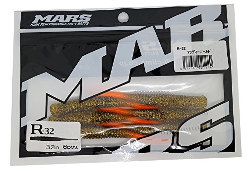 乐天商城 - MARS(マーズ) ワーム R-32 マッディーゴールド (ヒルクライム) 送料無料