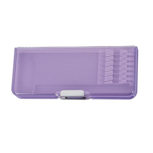 插卡臺 - クツワ 筆入 ピッタントン クリア パープル CH211PU 送料無料