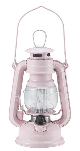 キャプテンスタッグ アンティーク暖色 LEDランタン ベビーピンク M-1324 送料無料