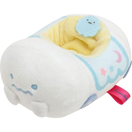 乐天商城 - サンエックス すみっコぐらし 「おばけのナイトパーク」 てのりぬいぐるみ おばけカー MF59401 送料無料