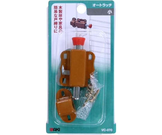 乐天商城 - 和気産業(Waki Sangyo) オートラッチ 小 金物 補助錠 ロック 留め具 VC-070 送料無料