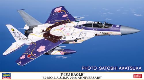 ハセガワ(Hasegawa) F-15J イーグル “第306飛行隊 航空自衛隊 70周年記念 1/72スケール プラモデル 送料無料