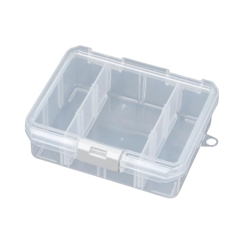 JEJアステージ 推し活 収納ケース クリア 仕切板付 コレクションケース深型155F 持ち運び 缶バッチ アクリルグッズ キーホルダー 送料無料