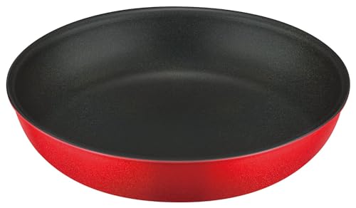 サーモス デュラブルシリーズ 取っ手の取れるフライパン 26cm ガス火専用 ブライトレッド KVC-026 BTR 送料無料