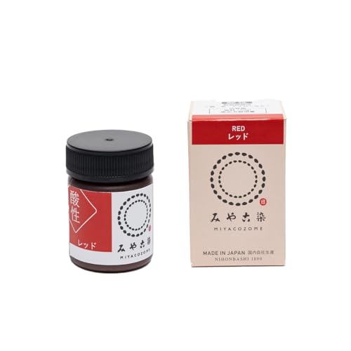 桂屋ファイングッズ(Katsuraya fine goods) 染料 酸性みやこ染 レッド 20g  ...