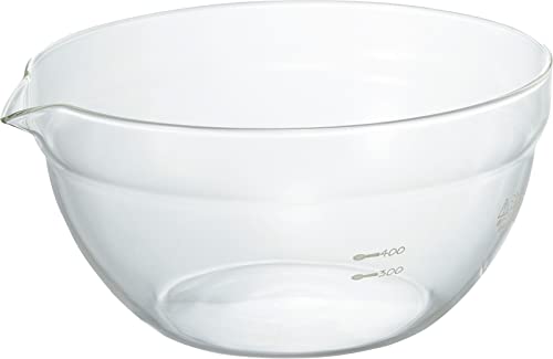HARIO(ハリオ) 日本製 耐熱ガラス製 片口ボウル 800ml KB-80-BK 送料無料