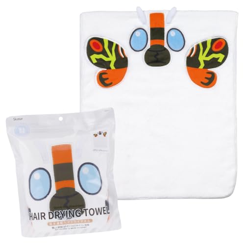 モスラ/サイズ：横40×縦100cm/TOH1-70687・Color:モスラPatternName:ヘアタオル・パッケージ個数:1・サイズ：横40×縦100cm・材質：ポリエステル80％・ナイロン20％・原産国：中国優しい肌触りのマイクロファイバーがしっかり吸水。 お風呂あがりのドライヤー時間を短縮します。 お洗濯可能で衛生的。 ※塩素系及び酸素系漂白剤は使用しないでください。 ※タンブル乾燥・ドライクリーニング・アイロンは使用しないでください。 ※ご使用の際はパッケージの説明書きをよくお読みください。 ※掲載画像はあくまでイメージです。 実際の商品とは色・柄等が異なる場合がございます。 何卒ご了承ください。