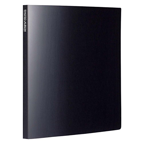 ポケット溶着式ポケットブラック/L/KP-126-60・Color:ブラックSize:LPatternName:単品・パッケージ個数:1・本体サイズ：縦304×横303×背幅20mm・溶着式ポケット・表紙材質/:PP1.0mm・ポケット材質/OPP50ミクロン・フリーポケット2枚付L判写真が見開きで、12枚収納できる高透明ポケット採用のフォトアルバム。 最初と最後のページで、大きめの写真や思いでの資料やCDを保管できる大判ポケット付き。 写真が映えるOPP素材を採用(静電防止加工済)した高透明ポケット。 冊ケース付埃を防ぎます。 表紙を抜き差ししやすい形状です。 インデックスシール付。 保管、分類整理に便利です。