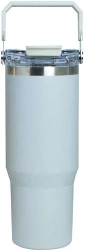 リビング ensemble ストロー付き2WAYタンブラー 900ml 保温 保冷 グレー 411705 送料無料