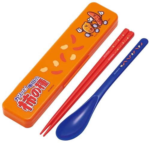 乐天商城 - スケーター(Skater) コンビセット 箸 スプーン セット 18cm 日本製 お菓子シリーズ 亀田の柿の種 CCS3SA-A 送料無料