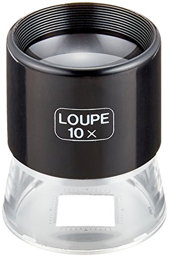 シンワ測定(Shinwa Sokutei) ルーペ T-2 高倍率 スケール付き 28mm 10倍 75571 送料無料