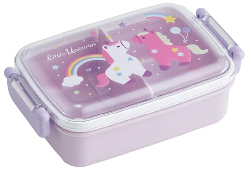 Rakuten - スケーター(Skater) お弁当箱 子供用 450ml ふわっと盛れるドーム型ふた ランチボックス 1段 日本製 リトルユニコーン 女 送料無料