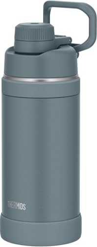 Rakuten - 【ハンドル付き・食洗機対応】サーモス 水筒 真空断熱スポーツボトル 750ml グレーネイビー 持ち運びに便利なキャリーループ 直飲み 送料無料