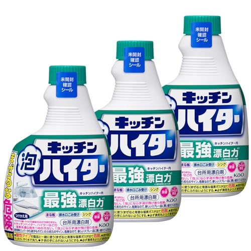 乐天商城 - ハイター キッチン泡ハイター つけかえ用 400ml×3個 送料無料