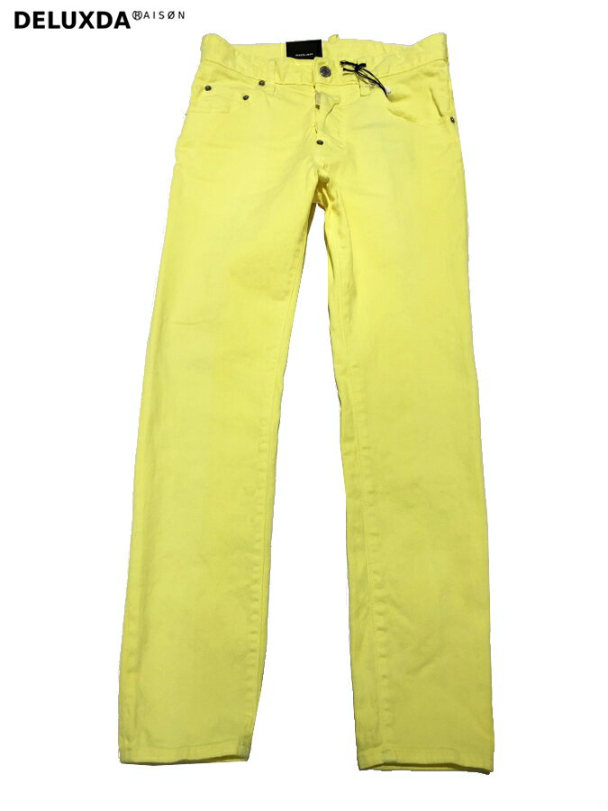 【正規代理店商品】DSQUARED2 ディースクエアード カラーデニム　 S74LB0617 YELLOW 19.20