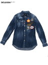 【定価102,300円】DSQUARED2 ディースクエアード ワッペン デニムシャツ S74DM0354