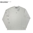 【BALR. / ボーラー】【日本限定】B1111 1055 BOX FIT LOGO LONGSLEEVE T-SHIRT ロンT ブランド袖ロゴプリント (ホワイト WHITE)