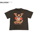 【AWESOME オーサム】オーバーサイズ TEE Tシャツ ミッキー ヴィトン ストリート メンズ レディース ユニセックス ブラック イタリア製 This ...