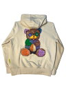 【BARROW / バロー】col:BW009 ベアープリントデザインフーディー パーカー Unisex ユニセックス 男女兼用 イタリアブランド バロウ BEAR WITH ME(4)
