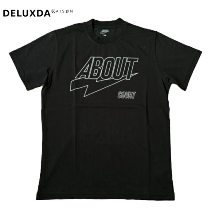 【ABOUT】 TECH T-SHIRT WARM UP ATTS10 BLACK