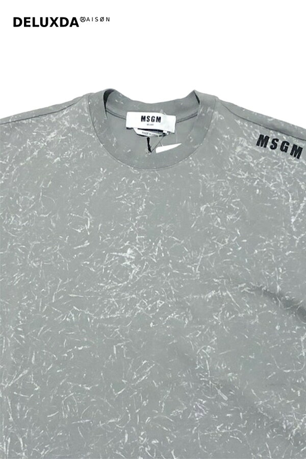 ����������Ź���ʡ�MSGM�ʥ��२�����������3040MM90 217094 ���� �ڥ���� �ץ��� T����� ���졼 ���