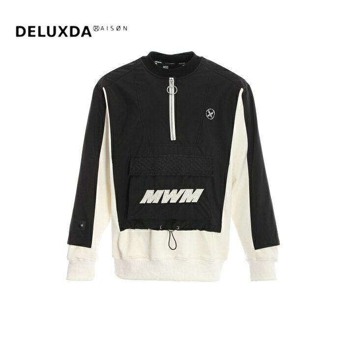 MWM TECHNICAL SWEAT SHIRT スェットシャツ シンプル 男女兼用 BLACK ブラック
